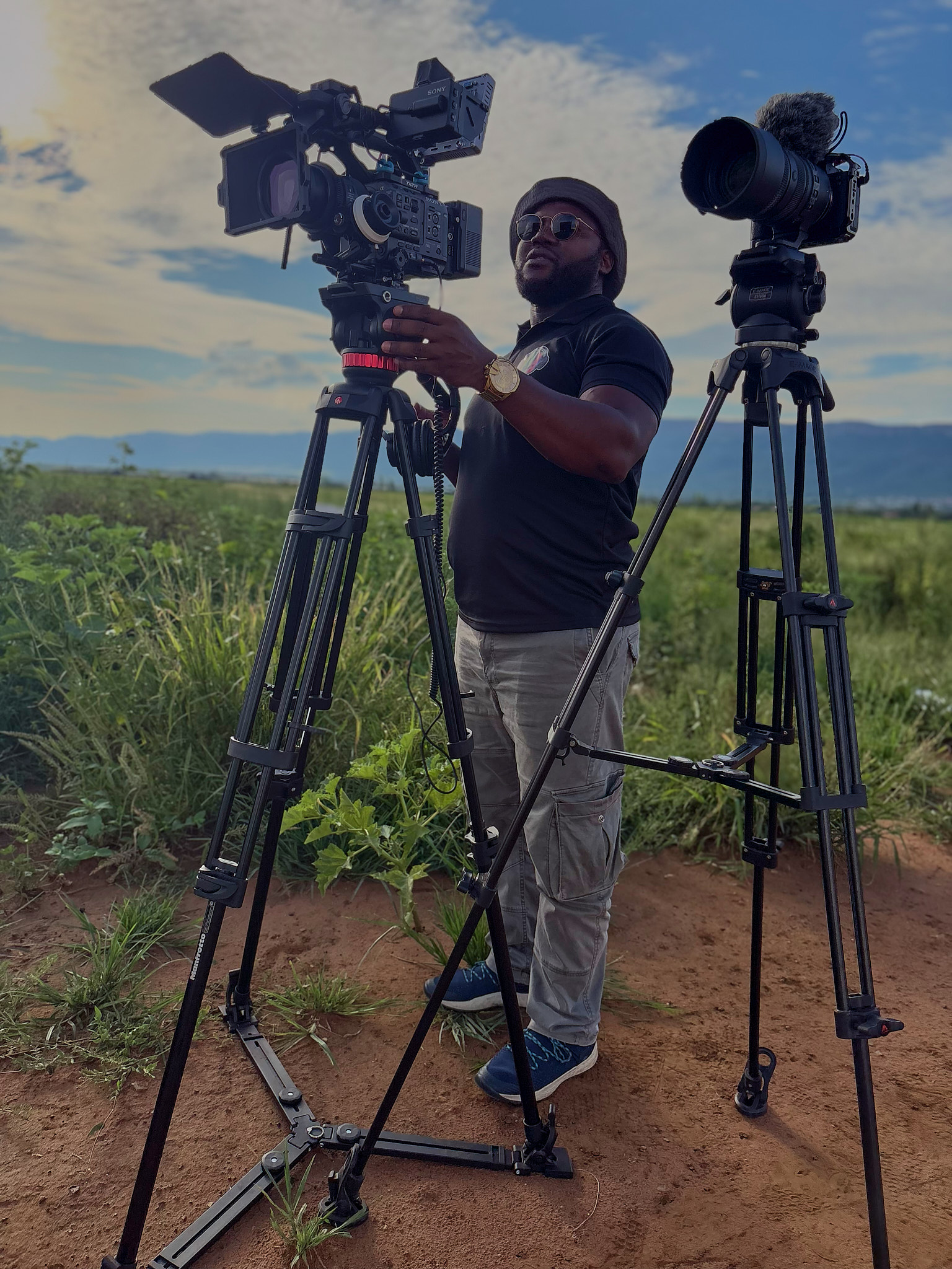 Multi-camera live stream production — AVL crew