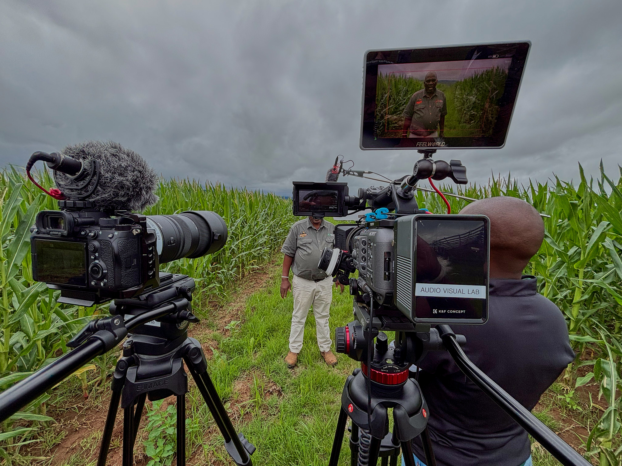 Multi-camera videography production — on location KZN