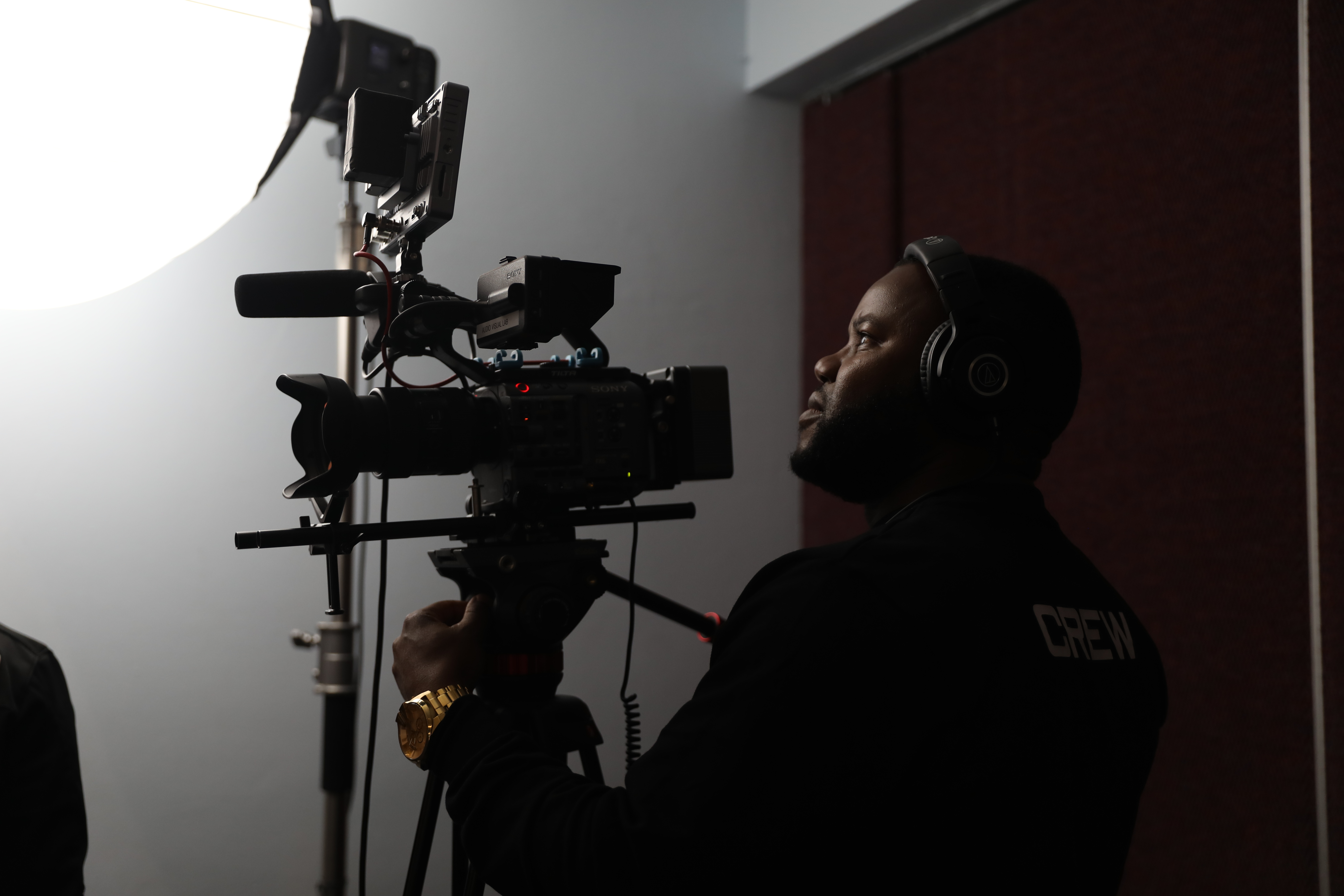 Xolani Cele on location — cinematography